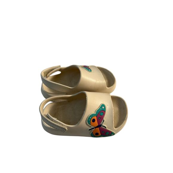 Wonder nation foam sandals kids 7-8 butterfly - Picture 1 of 6